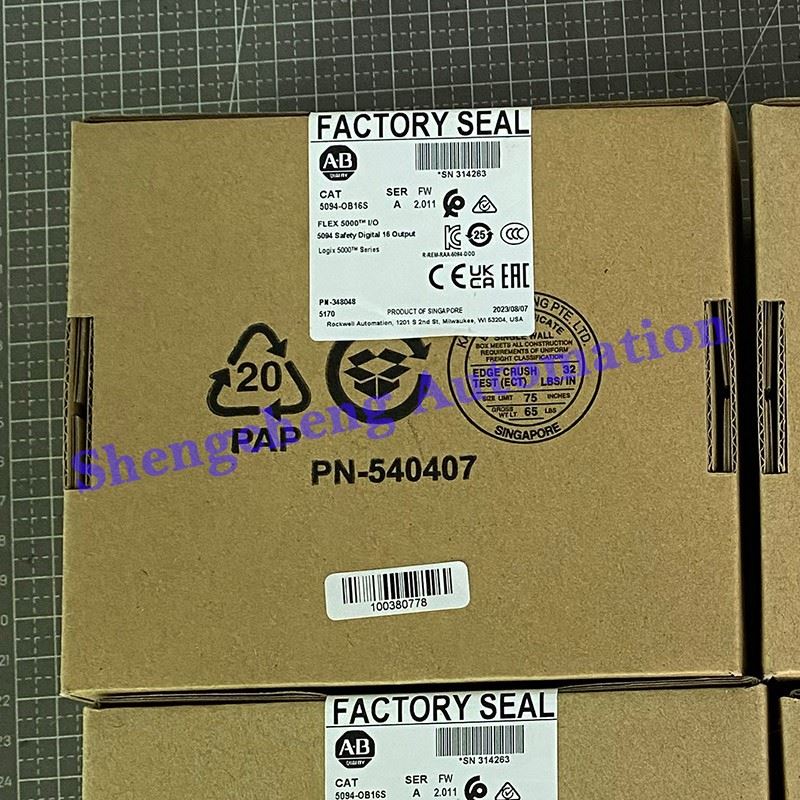 5094-OB16S Allen-Bradley 16-Point Safety Output Module 5094-OB16S Allen-Bradley 16-Point Safety Output Module